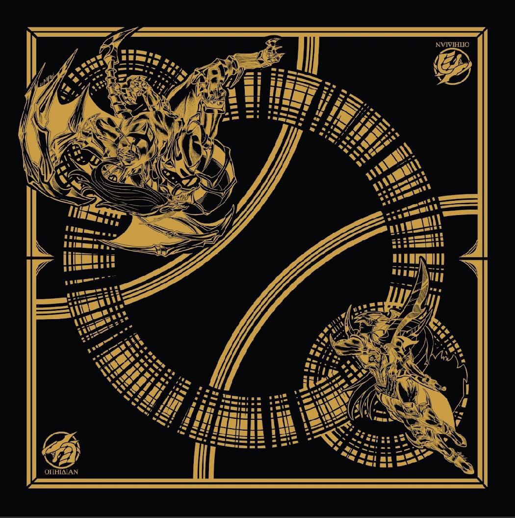 Envoy Gold/Black 2 Player Cloth Playmat