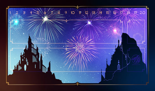 Fireworks 1 Player Playmat Side 1