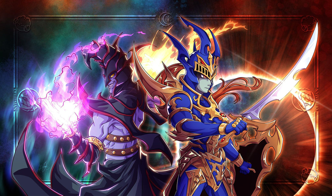 Chaos Side 2 1 Player Playmat