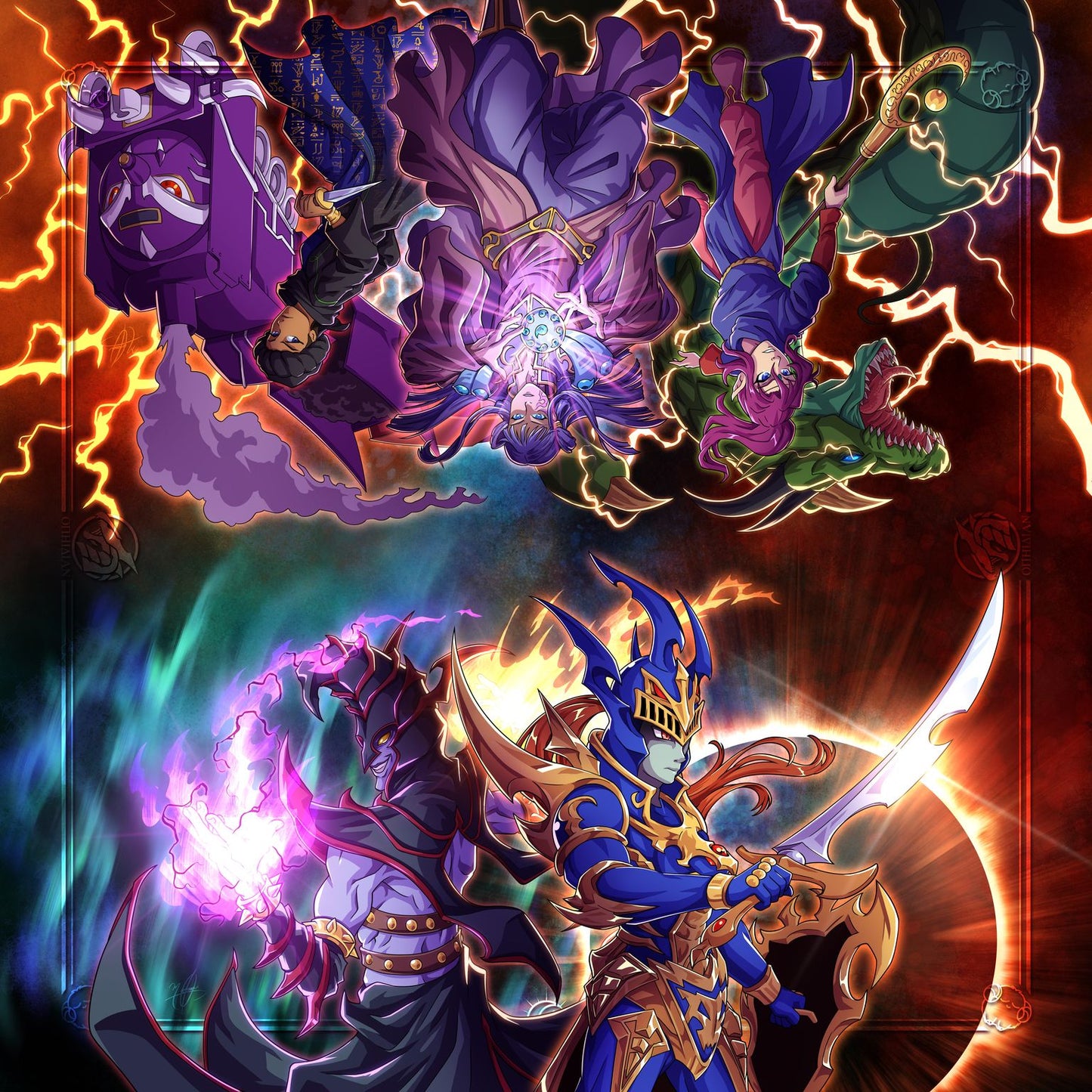 Chaos 2 Player Cloth Playmat