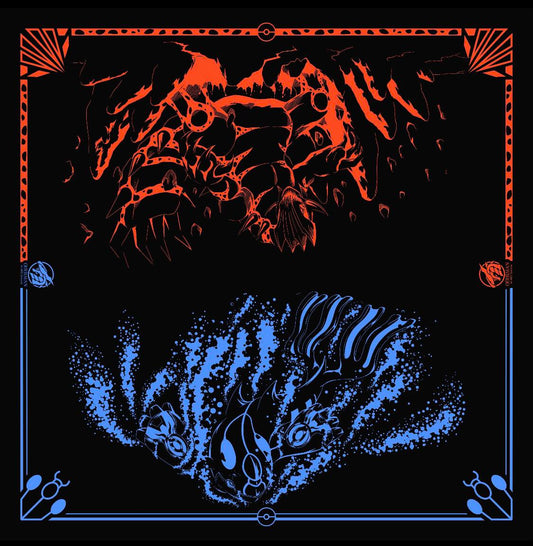 Primal Challengers Double Color 2 Player Cloth Playmat