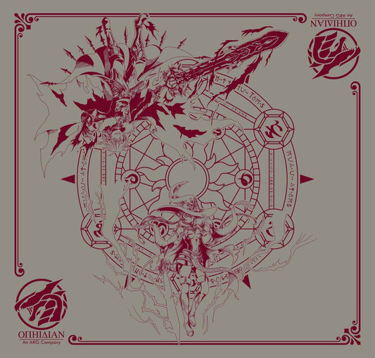 Echoes Grey/Red 2 Player Cloth Playmat