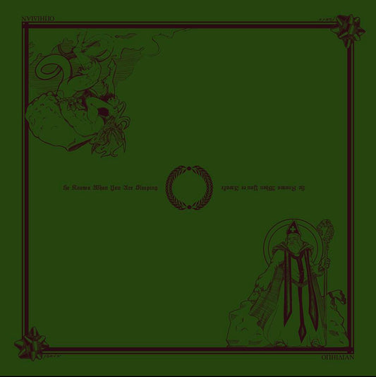 Naughty or Nice? Green/Red 2 Player Cloth Playmat