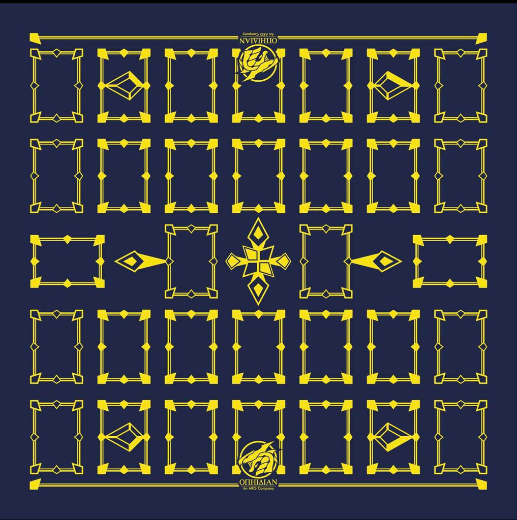 Linked Blue/Yellow 2 Player Cloth Playmat Ophidian Accessories