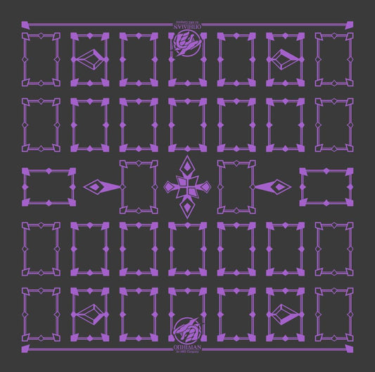 Linked Ash/Purple 2 Player Cloth Playmat