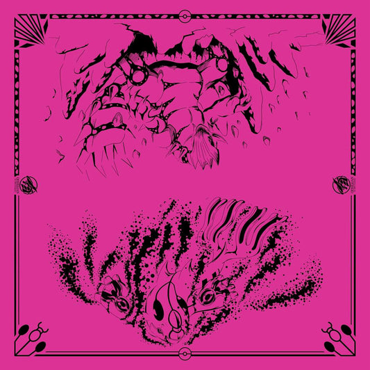 Primal Challengers Pink/Black 2 Player Cloth Playmat