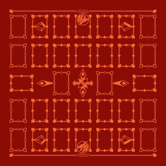 Linked Red/Orange 2 Player Cloth Playmat