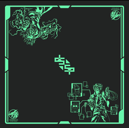 Utility Green 2 Player Cloth Playmat