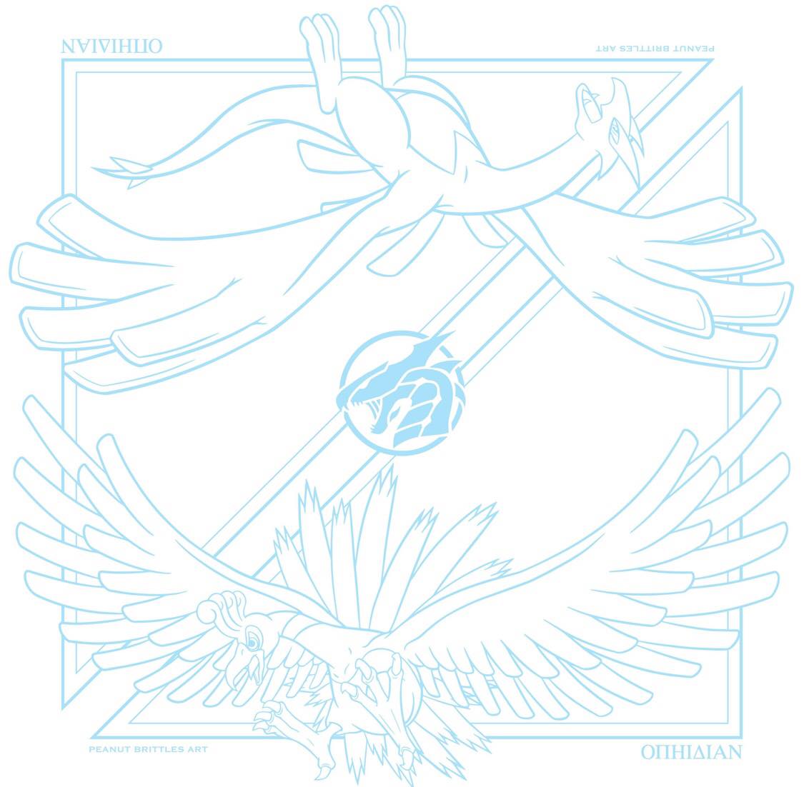 Heart and Soul White/Blue 2 Player Cloth Playmat