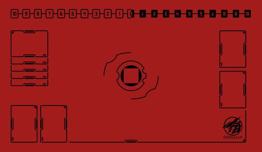 1 Player Arena Playmat Red/Black