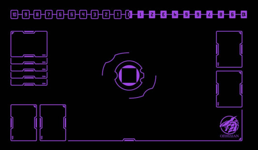 1 Player Arena Playmat Black/Purple