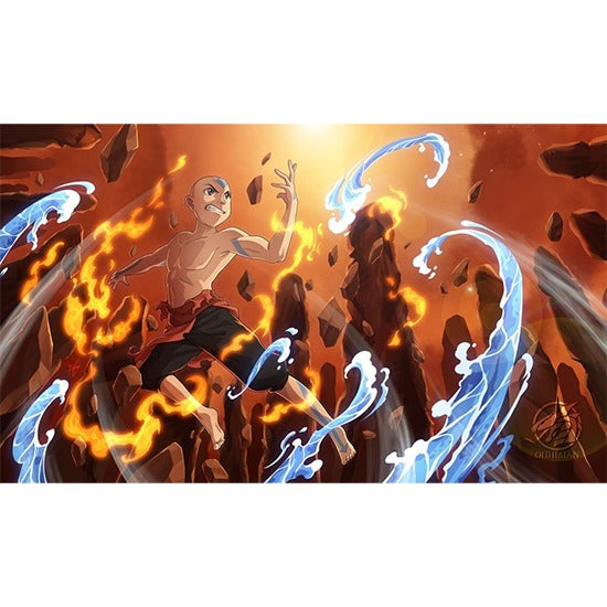 Comet Battle v2 Single Player Playmat