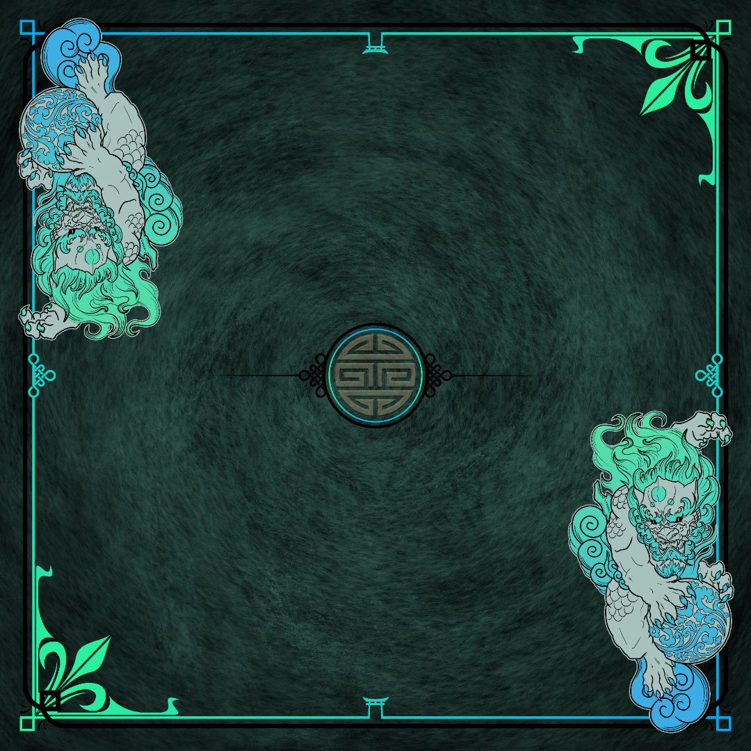 Foo Dog Two Player Cloth Playmat Amazon