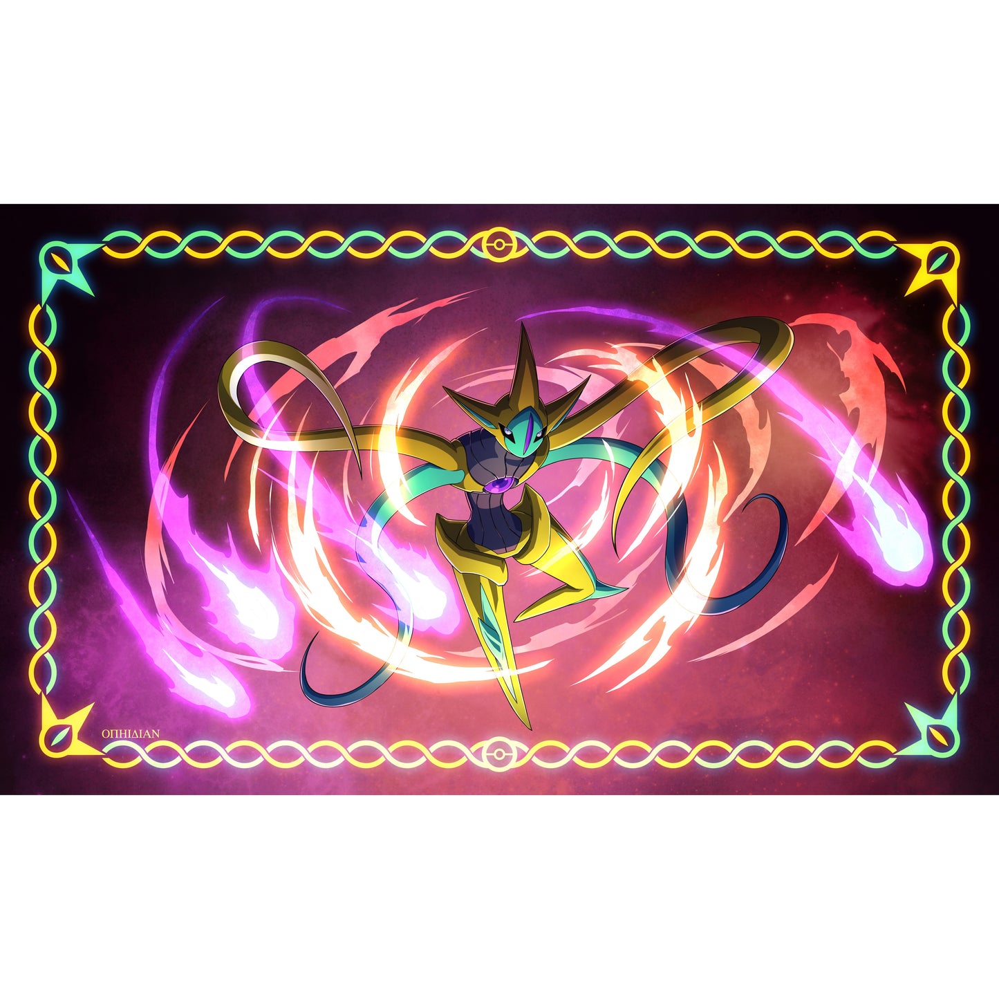 Cosmic Rivalry v1 Single Player Playmat