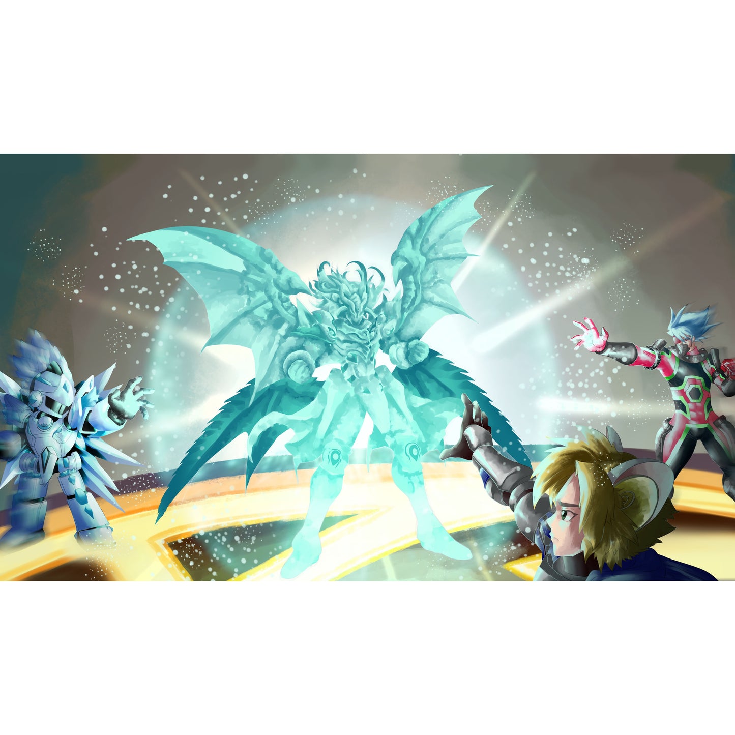 Diagram Single Player Playmat