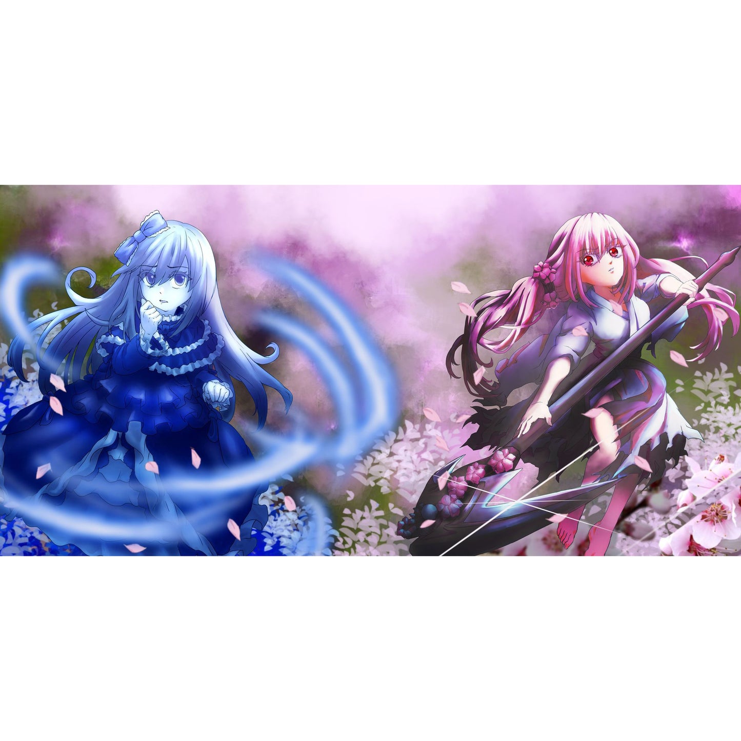 Ghost Girls v2 Single Player Playmat