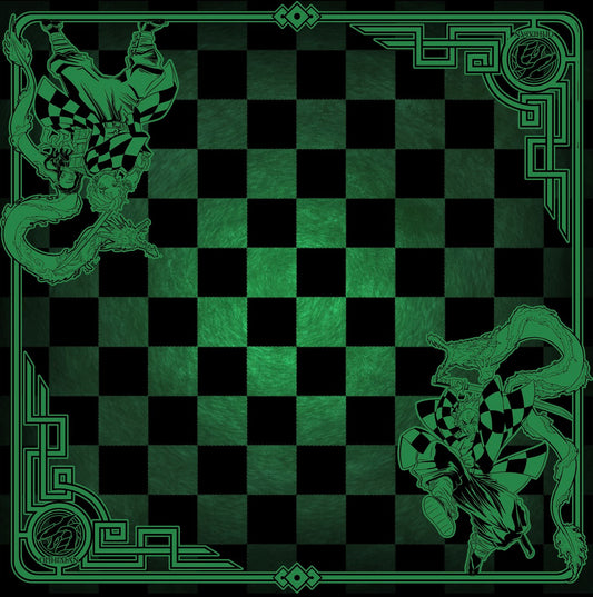 Devotion 2 Player Cloth Playmat Checkered