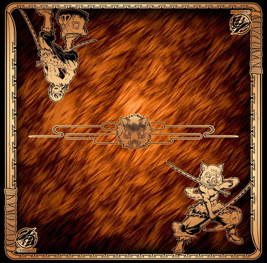 Primal 2 Player Cloth Playmat Fur