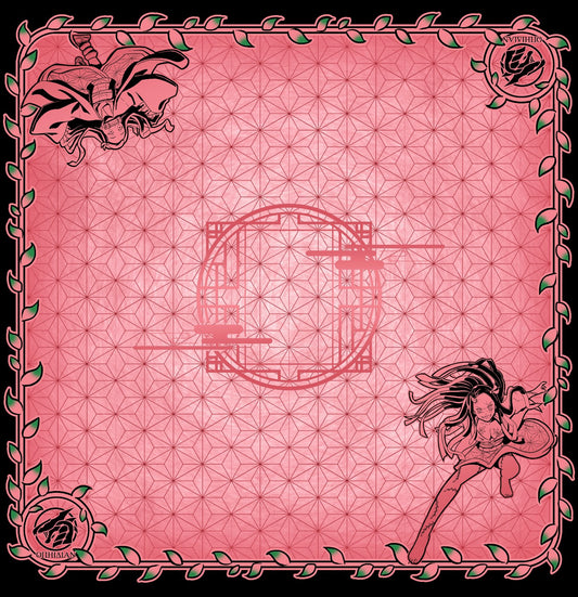 Vine 2 Player Cloth Playmat Sakura