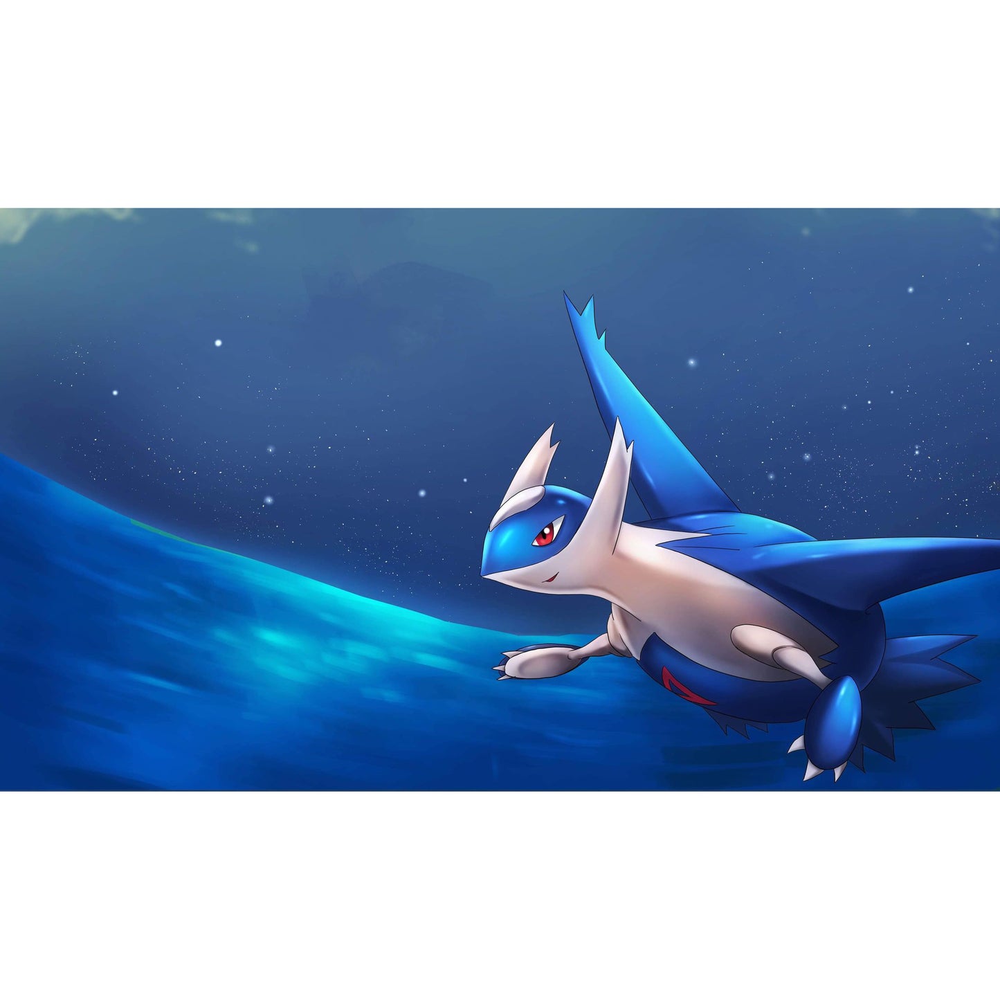 Legendary Blue Twin Single Player Playmat