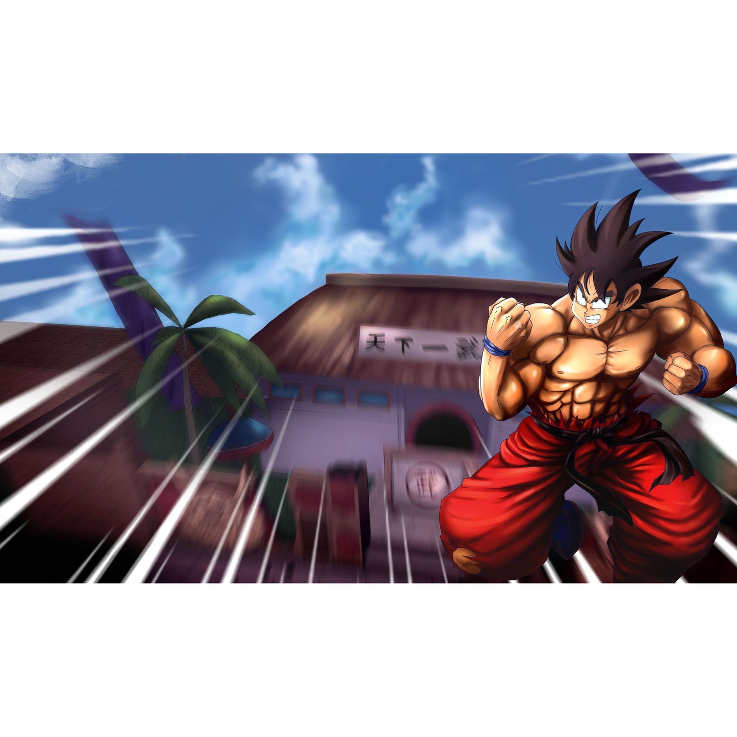 Martial Fighter Single Player Playmat