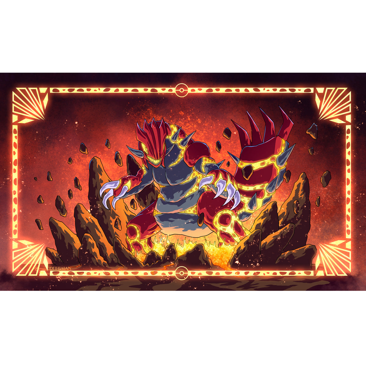 Legendary Ground Primal Single Player Playmat