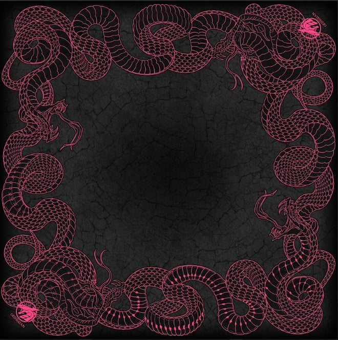 Viper 2 Player Cloth Playmat Hot Pink