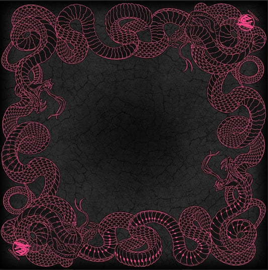 Viper 2 Player Cloth Playmat Hot Pink