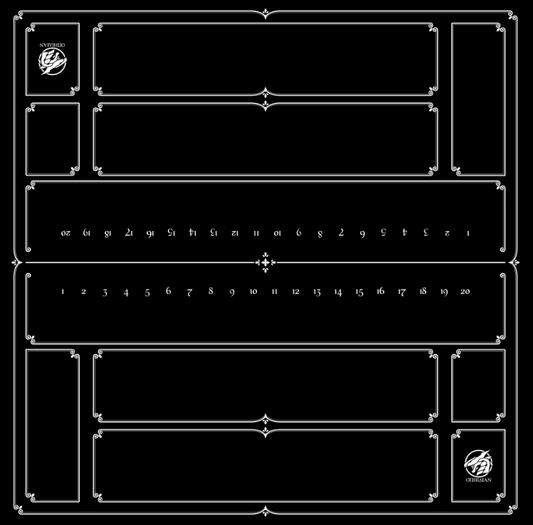 2 Player Enchanted Playmat Black/White