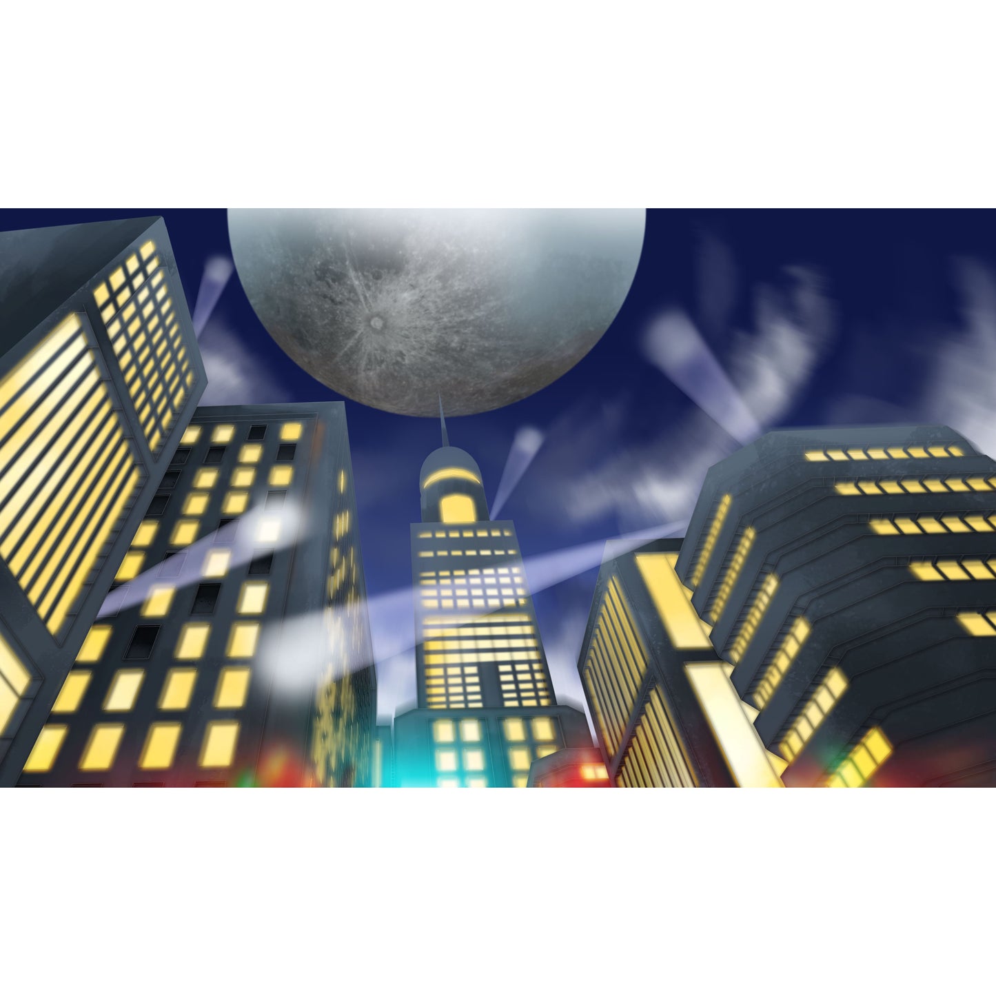 Skyscraper Single Player Playmat