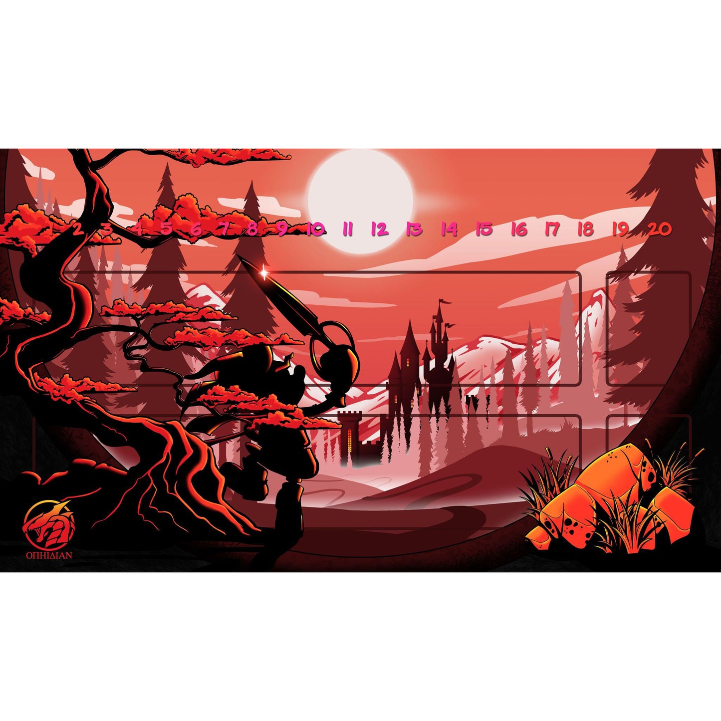 The Great Adventure v1 Single Player Playmat w/ Zones
