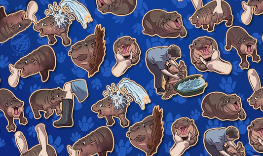 Deng 1 Player Playmat Blue