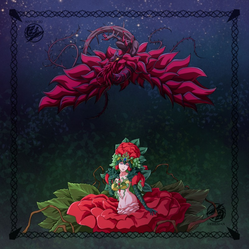 Rosebound 2 Player Cloth Playmat