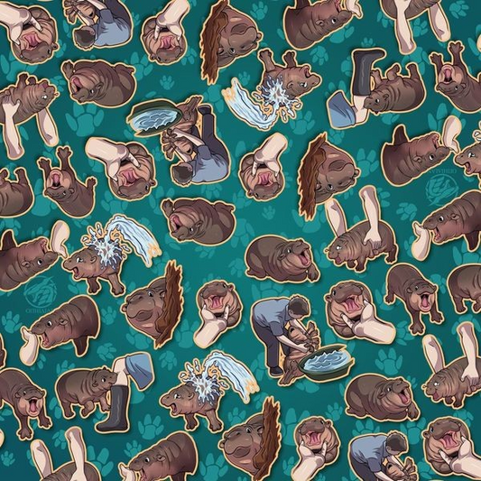 Deng 2 Player Cloth Playmat Green