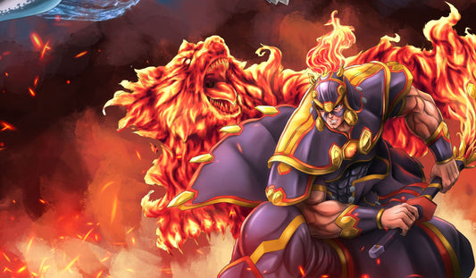 Warrior 1 Player Playmat