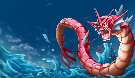 Chinese Dragons Red 1 Player Playmat