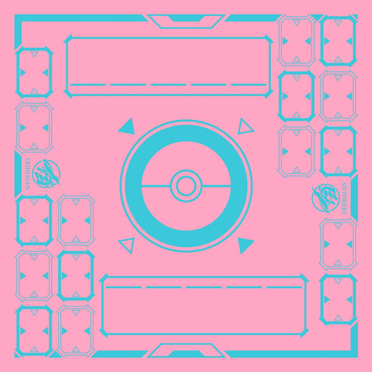 Stadium Cotton Candy 2 Player Cloth Playmat