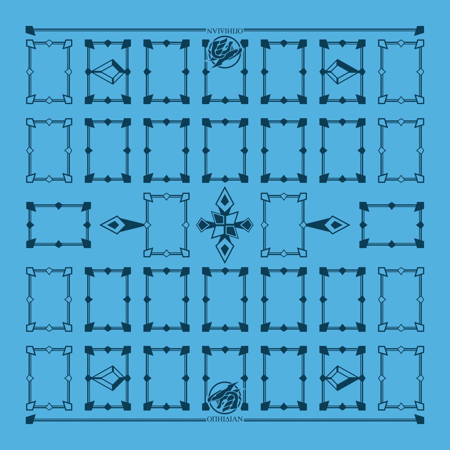 Linked Blues 2 Player Cloth Playmat