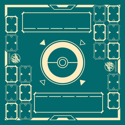 Stadium Green/Sand 2 Player Cloth Playmat