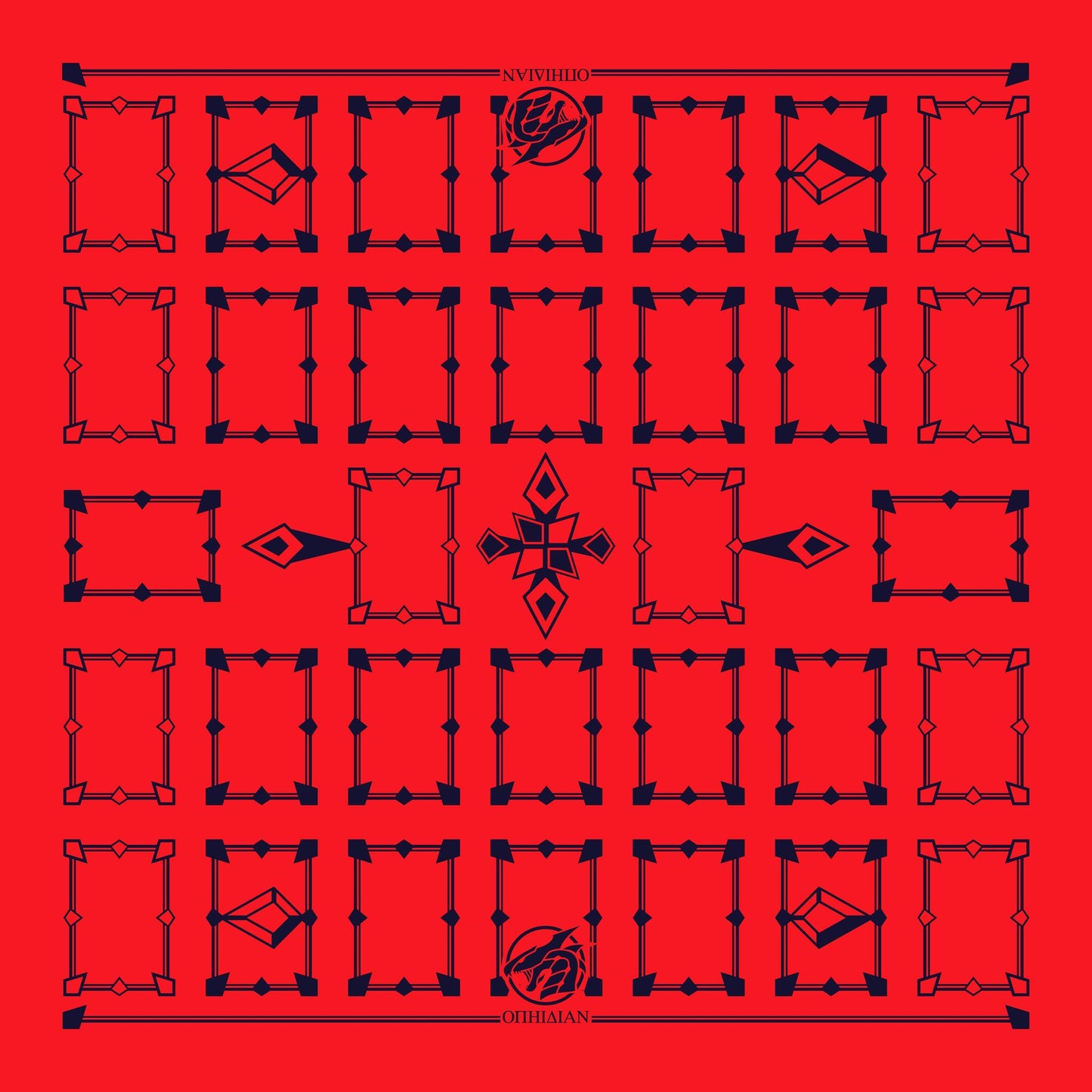 Linked Red/Blue 2 Player Cloth Playmat