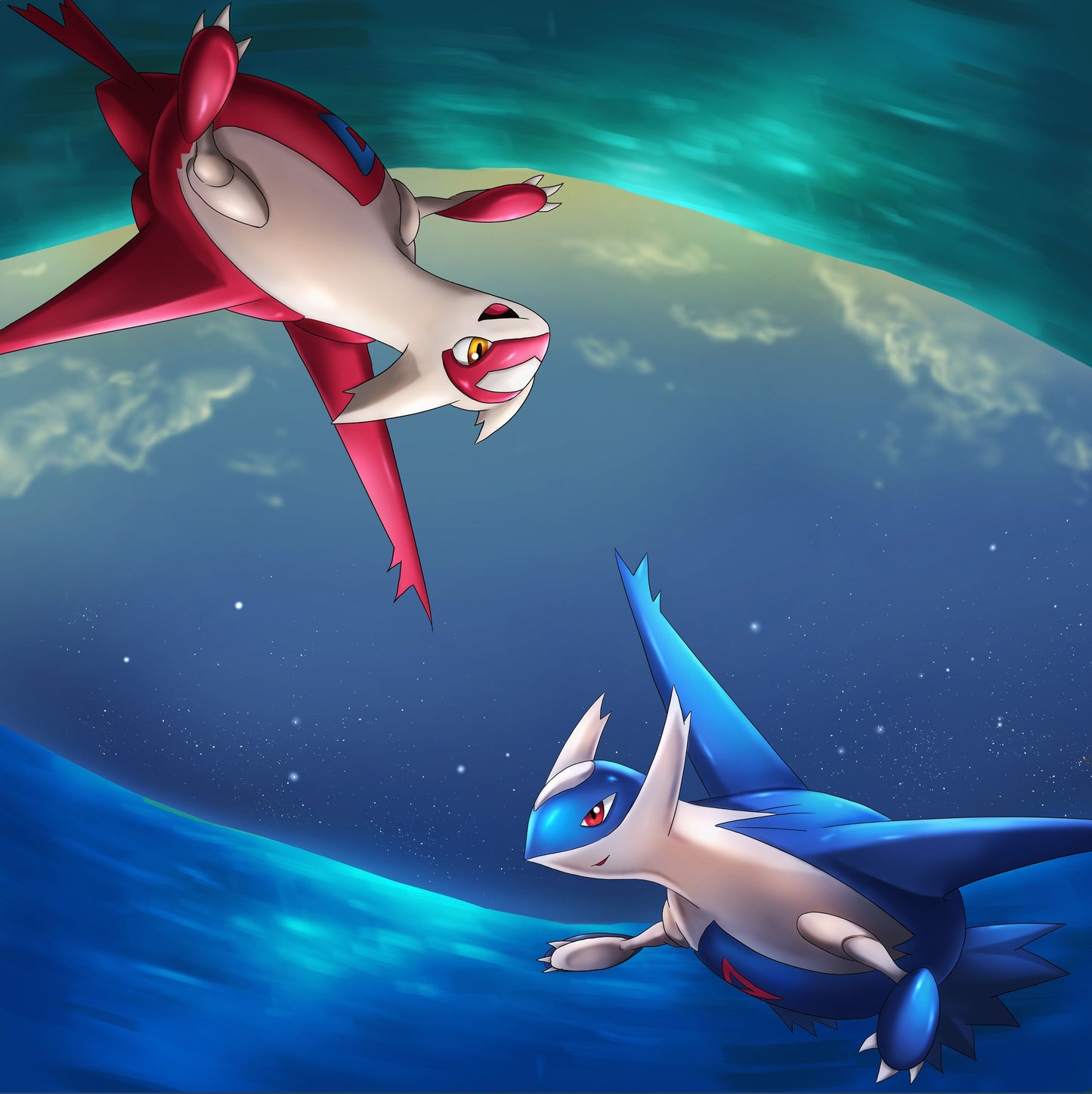 Eon 2 player Cloth Playmat