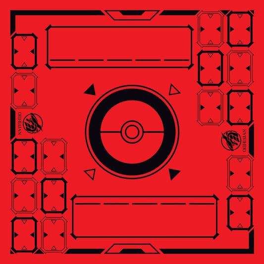 Stadium Red/Black 2 Player Cloth Playmat