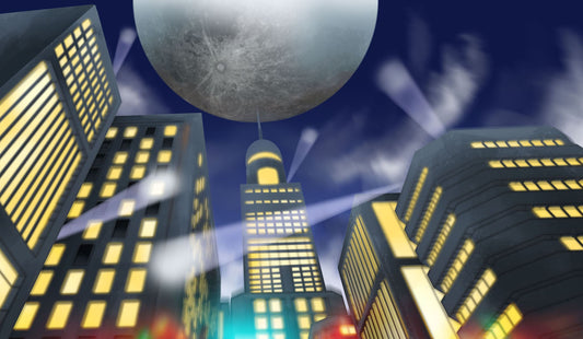 City 1 Player Playmat