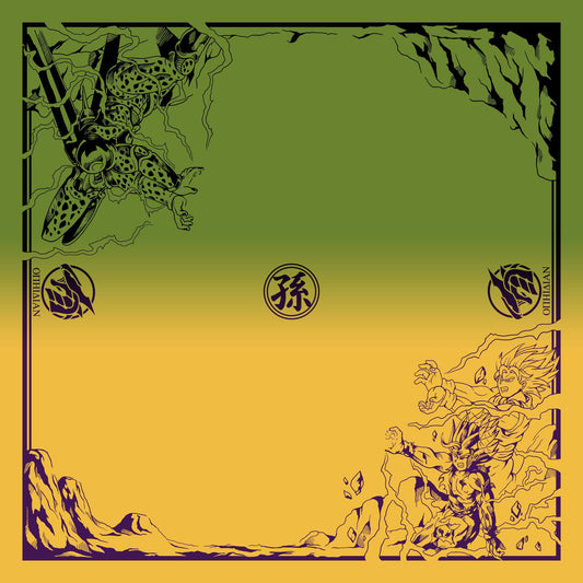 Perfect Warrior Multi Color 2 Player Cloth Playmat