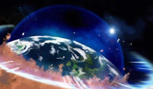 Planet 1 Player Playmat