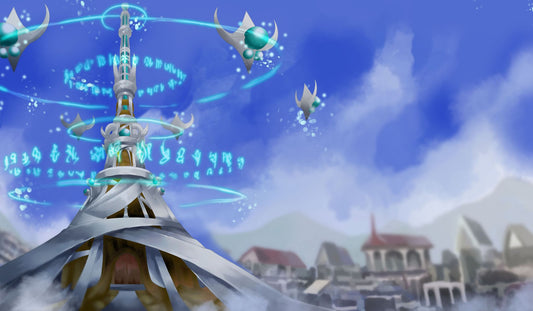 Towers 1 Player Cloth Playmat