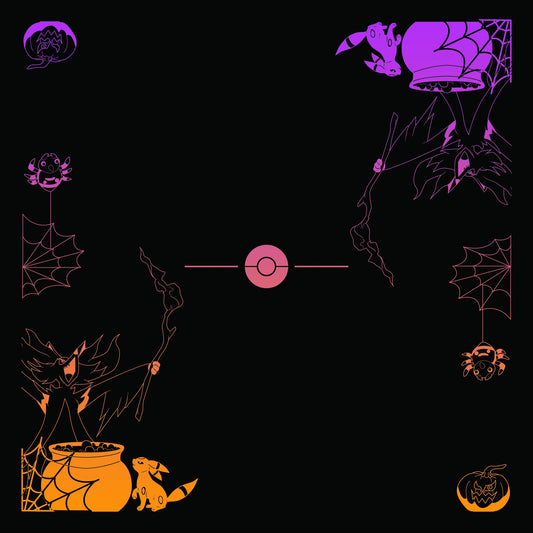 Halloween 2 Player Cloth Playmat