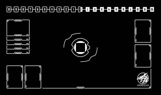 1 Player Arena Playmat Black/White