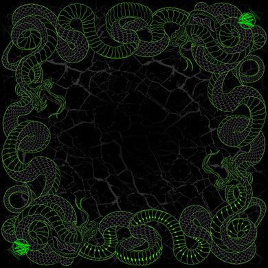 Viper 2 Player Cloth Playmat Green/Black