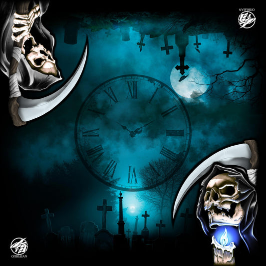 Graveyard 2 Player Cloth Playmat